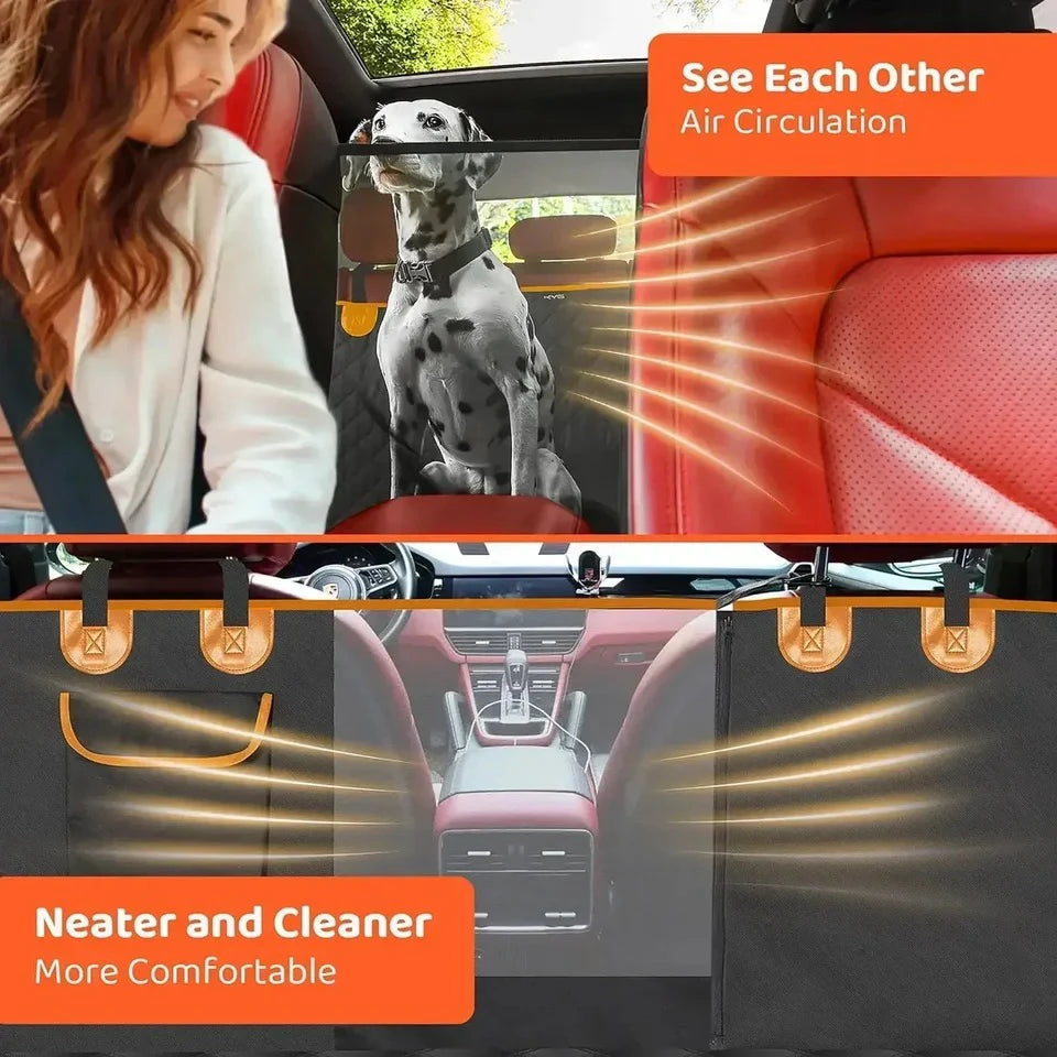 Waterproof Car Back Seat Protector Cover