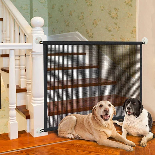 Pet Barrier With 4 Piece Hook Fasteners