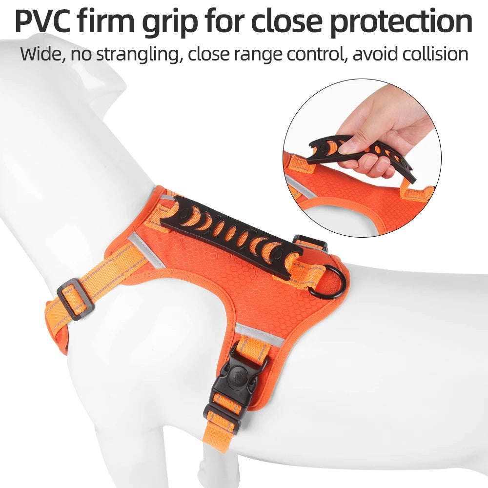 No Pull Adjustable Reflective Dog Harness